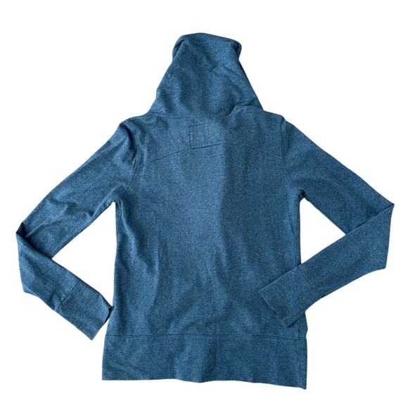 Brooklyn Industries funnel neck diagonal closing jacket navy medium - Picture 3 of 16